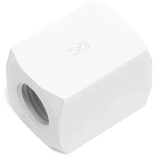 Alphacool HF Anschlussterminal TEE T-St&uuml;ck Rund G1/4 - White