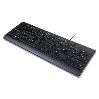 Lenovo Essential - Tastatur - USB - US mit Euro-Symbol - Schwarz -