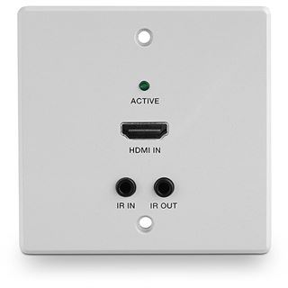 70.00m Lindy Cat.6 HDMI 4K60 HDBaseT UK Wall Plate Ext/Transmit