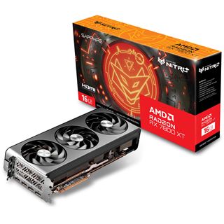 16GB Sapphire Radeon RX 7800 XT Nitro+ Aktiv PCIe 4.0 x16 (Retail)