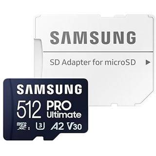 512GB Samsung MicroSD Card 512GB SDXC PRO Ulti.(Class10) Adap retail