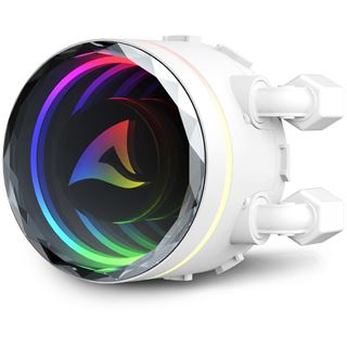 Sharkoon S90 RGB, weiß All-in-One / Lüfter