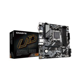 Gigabyte DS3H AMD A620 So.AM5 DDR5 mATX Retail