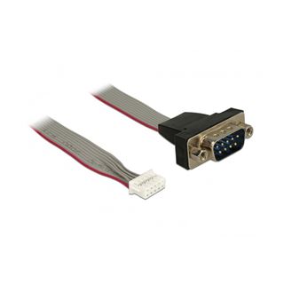 Delock Kabel seriell Pfostenbuchse > 1 x DB9 Stecker 2 mm