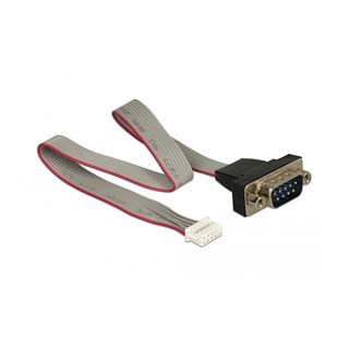 Delock Kabel seriell Pfostenbuchse > 1 x DB9 Stecker 2 mm