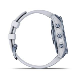 Garmin fenix 7 Sapphire Solar weiss/blau Titan