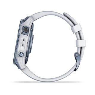 Garmin fenix 7 Sapphire Solar weiss/blau Titan