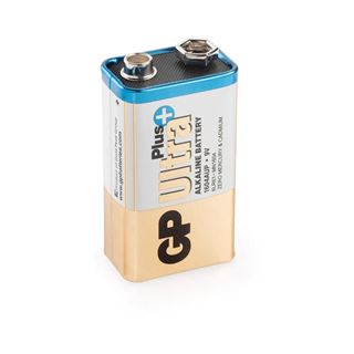 GP Batteries Ultra Plus Alkaline Batterie 9 V Block 1er Blister