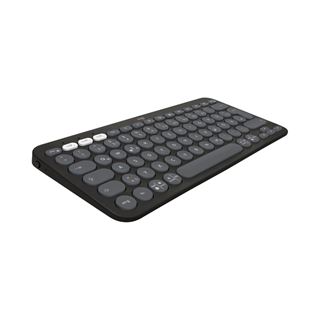 Logitech Pebble 2 Combo Deutsch USB und Bluetooth schwarz/grau