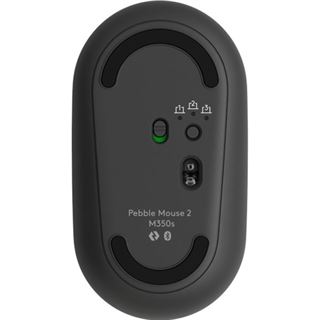Logitech Pebble 2 Combo Deutsch USB und Bluetooth schwarz/grau