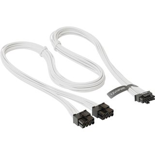 Seasonic Cable PSU 12VHPWR to 2x 8-Pin white