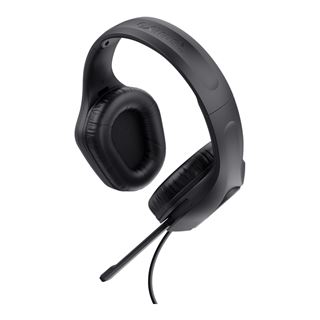 TRUST GXT415 ZIROX GAMING HEADSET 24990 mit Kabel Mikrofon schwarz