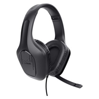 TRUST GXT415 ZIROX GAMING HEADSET 24990 mit Kabel Mikrofon schwarz