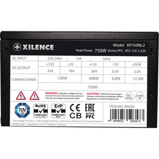 750 Watt Xilence Performance C+ XP750R6.2 80+