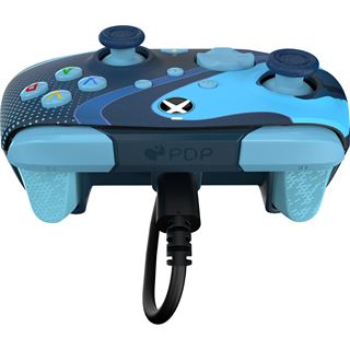 PDP Controller kabelgebunden - Blue Tide (Glow in the Dark)