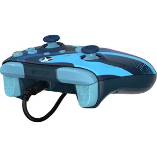 PDP Controller kabelgebunden - Blue Tide (Glow in the Dark)