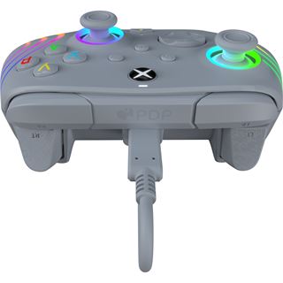 PDP Controller kabelgebunden Afterglow Wave grau XBOX Serie