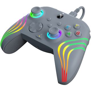PDP Controller kabelgebunden Afterglow Wave grau XBOX Serie