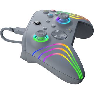 PDP Controller kabelgebunden Afterglow Wave grau XBOX Serie