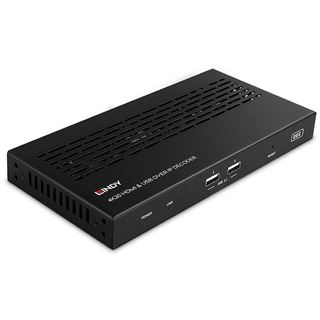 Lindy 4K30 HDMI & USB over IP Decoder Multicast & Videowall