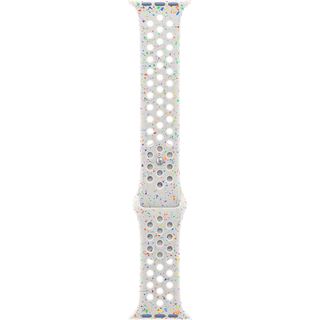 Apple 45mm Pure Platinum Nike Sport Band - S/M