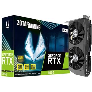 8GB ZOTAC GeForce RTX 3050 Eco Aktiv PCIe 4.0 x16 (x8) (Retail)