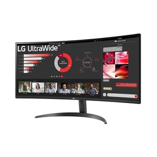34" (86,36cm) LG Electronics Curved UltraWide 34WR50QC-B schwarz