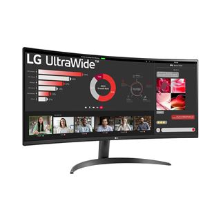 34" (86,36cm) LG Electronics Curved UltraWide 34WR50QC-B schwarz