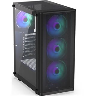 Endorfy Ventum 200 ARGB mit Sichtfenster Midi Tower ohne Netzteil