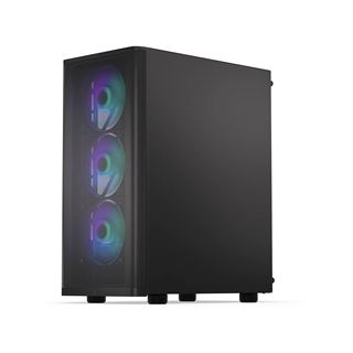 Endorfy Ventum 200 ARGB mit Sichtfenster Midi Tower ohne Netzteil