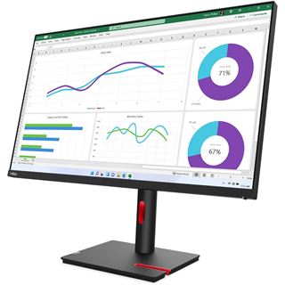 31.5" (80,01cm) Lenovo ThinkVision T34w-30 schwarz 2560x1440