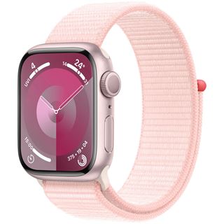 APPLE Watch Series 9 GPS 41mm Pink Aluminium Case with Light Pink