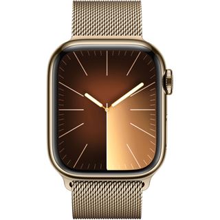 APPLE Watch Series 9 GPS + Cellular 41mm Gold Stainless Steel Case
