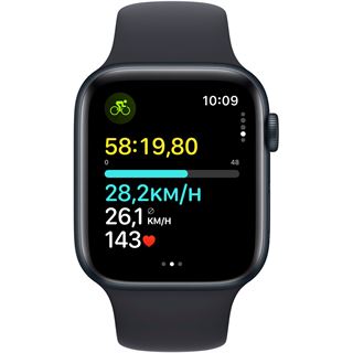 APPLE Watch SE GPS 44mm Midnight Aluminium Case with Midnight Sport