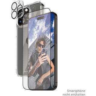 PanzerGlass iPhone 15 Pro Max 3-in-1 Pack