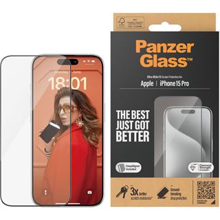 PanzerGlass SP iPhone 15 Pro UWF m. Applikator