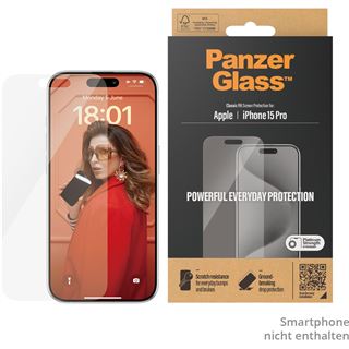 PanzerGlass SP iPhone 15 Pro Classic Fit