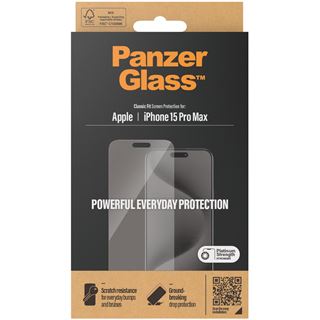 PanzerGlass SP iPhone 15 Pro Max Classic Fit