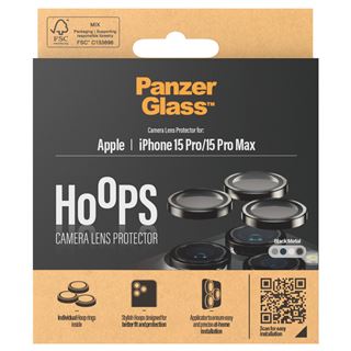 PanzerGlass Hoops Kamera SP iPhone iPhone 15 Pro/15 Pro Max
