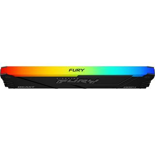 32GB Kingston FURY Beast RGB DDR4-2666 DIMM CL16 Single