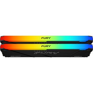 16GB Kingston FURY Beast RGB DDR4-3600 DIMM CL17 Dual Kit