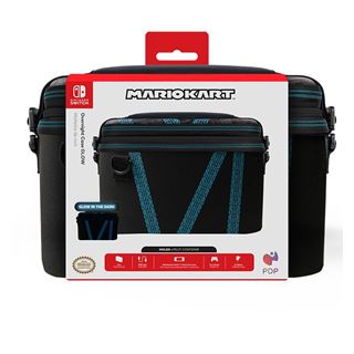PDP Switch Overnight Case Mario Kart Drift GlowInTheDark