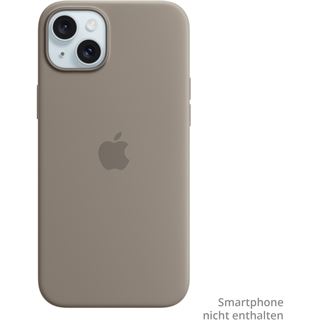 Apple iPhone 15 Plus Silicone Case with MagSafe - Clay