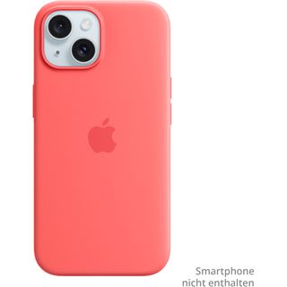 Apple iPhone 15 Silicone Case with MagSafe - Guava