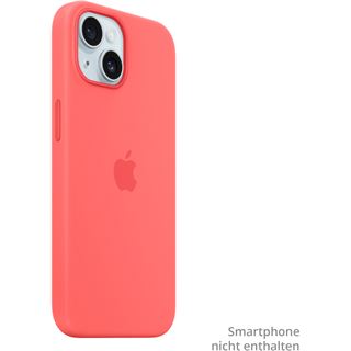 Apple iPhone 15 Silicone Case with MagSafe - Guava