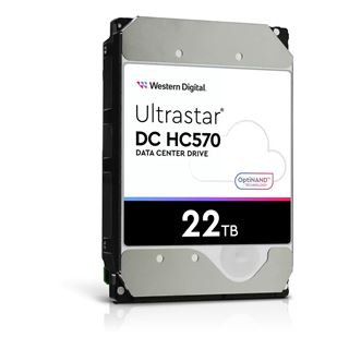 22TB WD Ultrastar DC HC570 8,9cm 3,5Zoll 26.1MM 22TB 512MB 7200RPM