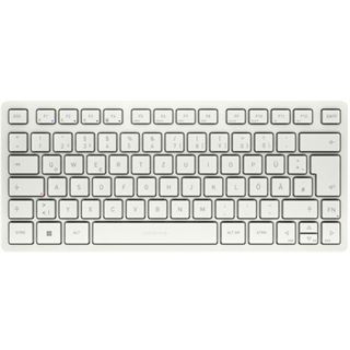 Cherry KW 7100 MINI BT Wireless DE-Layout Milk White