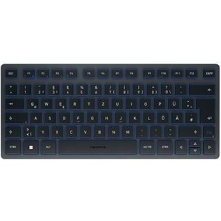 CHERRY KW 7100 Mini BT Bluetooth Deutsch blau (kabelgebunden)