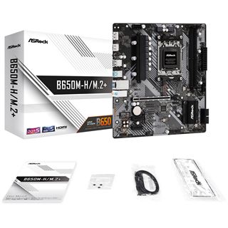 ASRock B650M-H/M.2+ AMD B650 So.AM5 DDR mATX Retail