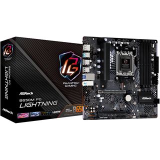 ASRock B650M PG Lightning AMD B650 So.AM5 DDR mATX Retail